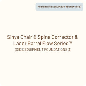 Sinya Chair & Spine Corrector & Lader Barrel Flow Series™